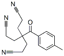 4-(2-Cyanoethyl)-4-(4-methylbenzoyl)heptanedinitrile CAS#: 7461-85-0