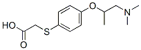[4-[2-(Dimethylamino)-1-methylethoxy]phenylthio]acetic acid CAS#: 66827-43-8