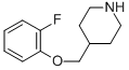 4-[(2-FLUOROPHENOXY)METHYL]PIPERIDINE CAS#: 63608-34-4