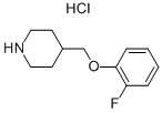 4-[(2-FLUOROPHENOXY)METHYL]PIPERIDINEHYDROCHLORIDE CAS#: 614731-22-5