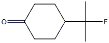 4-(2-Fluoropropan-2-yl)cyclohexanone CAS#: 177995-52-7