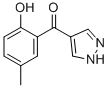 4-(2-HYDROXY-5-METHYLBENZOYL)PYRAZOLE CAS#: 68100-94-7