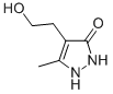 4-(2-HYDROXYETHYL)-5-METHYL-1,2-DIHYDRO-3H-PYRAZOL-3-ONE CAS#: 65287-96-9
