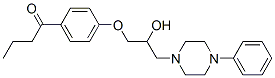 4'-[2-Hydroxy-3-(4-phenyl-1-piperazinyl)propoxy]butyrophenone CAS#: 63867-31-2