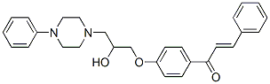 4'-[2-Hydroxy-3-(4-phenylpiperazino)propoxy]chalcone CAS#: 63937-18-8