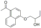 4-(2-Hydroxybutoxy)-1-naphthalenylethanone CAS#: 7761-48-0