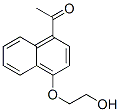 4-(2-Hydroxyethoxy)-1-naphthalenylethanone CAS#: 7770-79-8