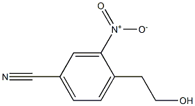 4-(2-Hydroxyethyl)-3-nitrobenzonitrile CAS#: 69395-14-8