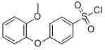 [4-(2-METHOXYPHENOXY)PHENYL]SULFONYLCHLORIDE CAS#: 690632-30-5