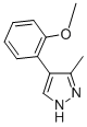 4-(2-METHOXYPHENYL)-3-METHYL-1H-PYRAZOLE CAS#: 647825-31-8