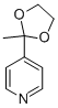 4-(2-METHYL-1,3-DIOXOLAN-2-YL)PYRIDINE CAS#: 60553-33-5