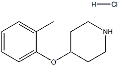 4-(2-METHYLPHENOXY)PIPERIDINE HYDROCHLORIDE CAS#: 65367-95-5