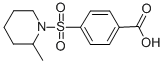 4-[(2-METHYLPIPERIDIN-1-YL)SULFONYL]BENZOIC ACID CAS#: 70111-45-4