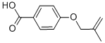 4-[(2-METHYLPROP-2-ENYL)OXY]BENZOIC ACID CAS#: 68564-43-2