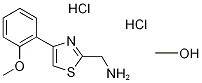 {[4-(2-Methoxyphenyl)-1,3-thiazol-2-yl]-methyl}amine dihydrochloride methanol CAS#: 643723-48-2
