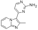 4-(2-Methylimidazo[1,2-a]pyridin-3-yl)-2-pyrimidinamine CAS#: 611239-37-3