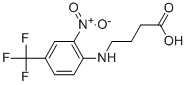 4-[2-NITRO-4-(TRIFLUOROMETHYL)ANILINO]BUTANOIC ACID CAS#: 65783-35-9