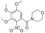 4-(2-Nitro-3,4,5-trimethoxybenzoyl)morpholine CAS#: 64039-13-0