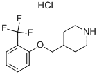 4-[[2-(TRIFLUOROMETHYL)PHENOXY]METHYL]-PIPERIDINE HYDROCHLORIDE CAS#: 614731-26-9