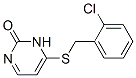 4-[(2-chlorophenyl)methylsulfanyl]-3H-pyrimidin-2-one CAS#: 6299-22-5