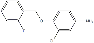 4-(2-fluorobenzyloxy)-3-chlorobenzenaMine CAS#: 179246-45-8