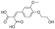 [[4-(2-hydroxyethoxy)-3-methoxyphenyl]methylene]malonic acid CAS#: 63754-83-6