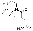 4-(2,2-DIMETHYL-3-OXO-PIPERAZIN-1-YL)-4-OXO-BUTYRIC ACID CAS#: 626223-70-9