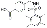 4-(([(2,3,5,6-TETRAMETHYLPHENYL)SULFONYL]AMINO)METHYL)BENZOIC ACID CAS#: 690646-18-5