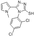 4-(2,4-DICHLOROPHENYL)-5-(1-METHYL-1H-PYRROL-2-YL)-4H-1,2,4-TRIAZOLE-3-THIOL CAS#: 668471-48-5