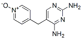 4-[(2,4-Diaminopyrimidin-5-yl)methyl]pyridine 1-oxide CAS#: 65873-75-8
