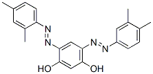 4-[(2,4-Dimethylphenyl)azo]-6-[(3,4-dimethylphenyl)azo]-1,3-benzenediol CAS#: 68213-92-3
