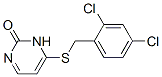 4-[(2,4-dichlorophenyl)methylsulfanyl]-3H-pyrimidin-2-one CAS#: 6299-23-6