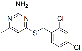 4-[(2,4-dichlorophenyl)methylsulfanyl]-6-methyl-pyrimidin-2-amine CAS#: 7249-21-0