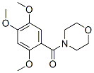 4-(2,4,5-Trimethoxybenzoyl)morpholine CAS#: 64038-96-6