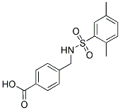 4-(([(2,5-DIMETHYLPHENYL)SULFONYL]AMINO)METHYL)BENZOIC ACID CAS#: 690646-14-1