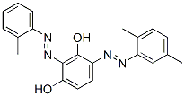4-[(2,5-Dimethylphenyl)azo]-2-[(2-methylphenyl)azo]-1,3-benzenediol CAS#: 68213-96-7