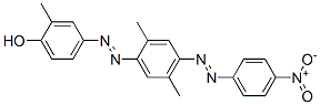 4-[[2,5-dimethyl-4-[(4-nitrophenyl)azo]phenyl]azo]-o-cresol CAS#: 62308-13-8