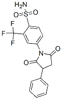 4-(2,5-dioxo-3-phenyl-pyrrolidin-1-yl)-2-(trifluoromethyl)benzenesulfo namide CAS#: 65116-59-8