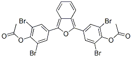 4-(3-(4-(Acetyloxy)-3,5-dibromophenyl)-2-benzofuran-1-yl)-2,6-dibromop henyl acetate CAS#: 6340-07-4