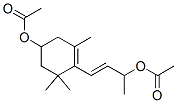 4-[3-(Acetyloxy)-1-butenyl]-3,5,5-trimethyl-3-cyclohexen-1-ol acetate CAS#: 68573-21-7