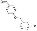 4-(3-BROMO-BENZYLOXY)-BENZALDEHYDE CAS#: 588676-02-2