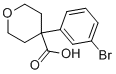 4-(3-BROMOPHENYL)TETRAHYDRO-2H-PYRAN-4-CARBOXYLIC ACID CAS#: 179420-77-0