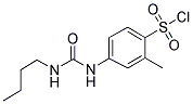 4-(3-BUTYL-UREIDO)-2-METHYL-BENZENESULFONYL CHLORIDE CAS#: 678185-73-4