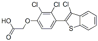 [4-(3-Chlorobenzo[b]thiophen-2-yl)-2,3-dichlorophenoxy]acetic acid CAS#: 64046-42-0