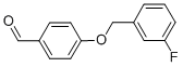 4-(3-FLUORO-BENZYLOXY)-BENZALDEHYDE CAS#: 66742-57-2
