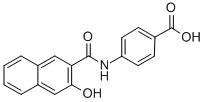 4-[[(3-HYDROXY-2-NAPHTHYL)CARBONYL]AMINO]BENZOIC ACID CAS#: 61504-01-6