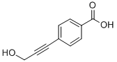4-(3-HYDROXY-PROP-1-YNYL)-BENZOIC ACID CAS#: 63197-50-2
