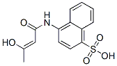 4-[(3-Hydroxy-1-oxo-2-butenyl)amino]-1-naphthalenesulfonic acid CAS#: 68298-91-9