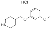 4-[(3-METHOXYPHENOXY)METHYL]PIPERIDINEHYDROCHLORIDE CAS#: 614731-25-8