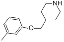 4-[(3-METHYLPHENOXY)METHYL]PIPERIDINE CAS#: 63608-41-3